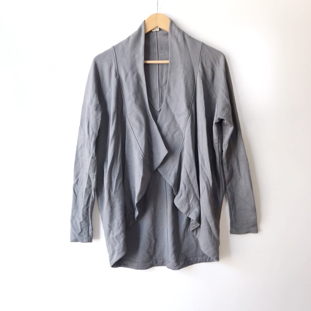 Helmut Lang • Gray Open Blazer